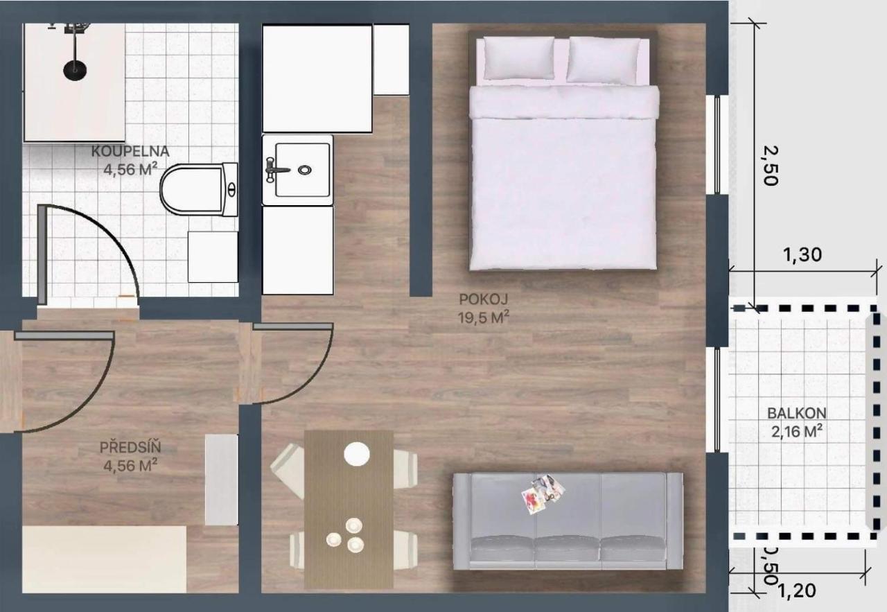 Ferienwohnung Krusne Hory - Klinovec 2 Km- Jachymov 2-4 Osoby Exterior foto